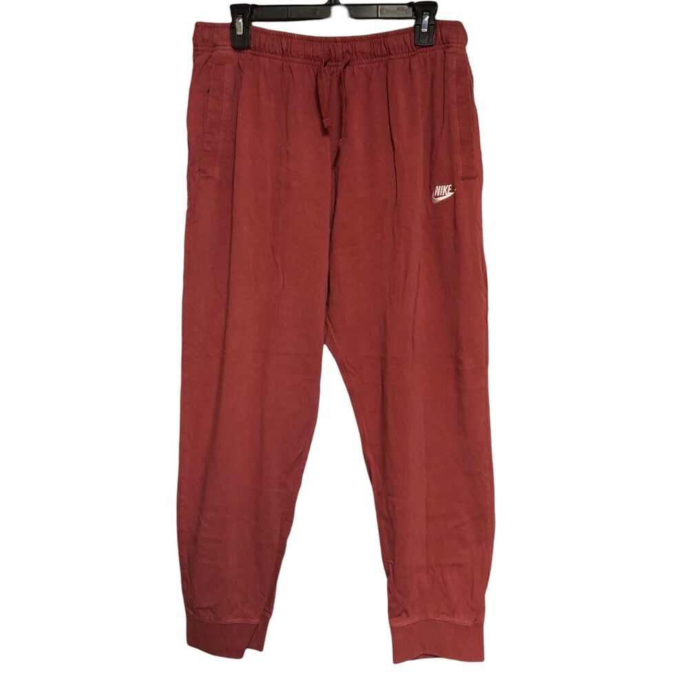 Men’s 100% Slub Cotton Nike Joggers, Elastic Drawstring Waist SZ XXL